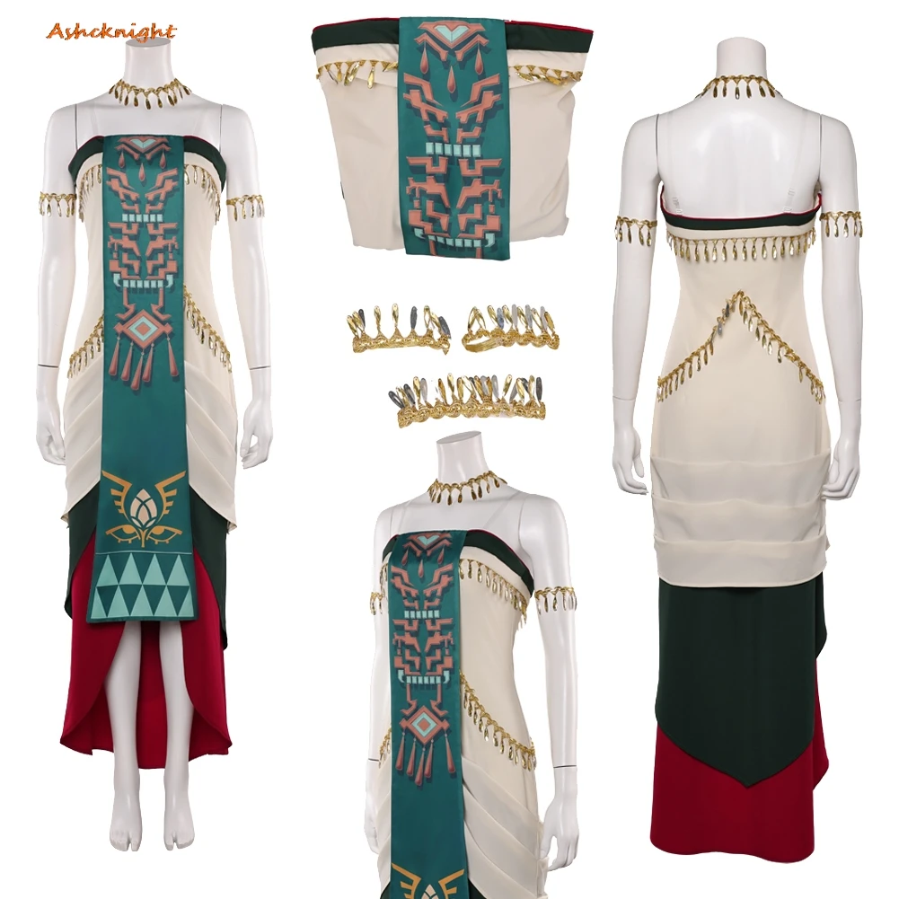 

Anime Game Zerda Cosplay Sonia Dresses Clothes For Women Adult Party Disguise Roleplay Halloween Costume Carnival Outfits Suit