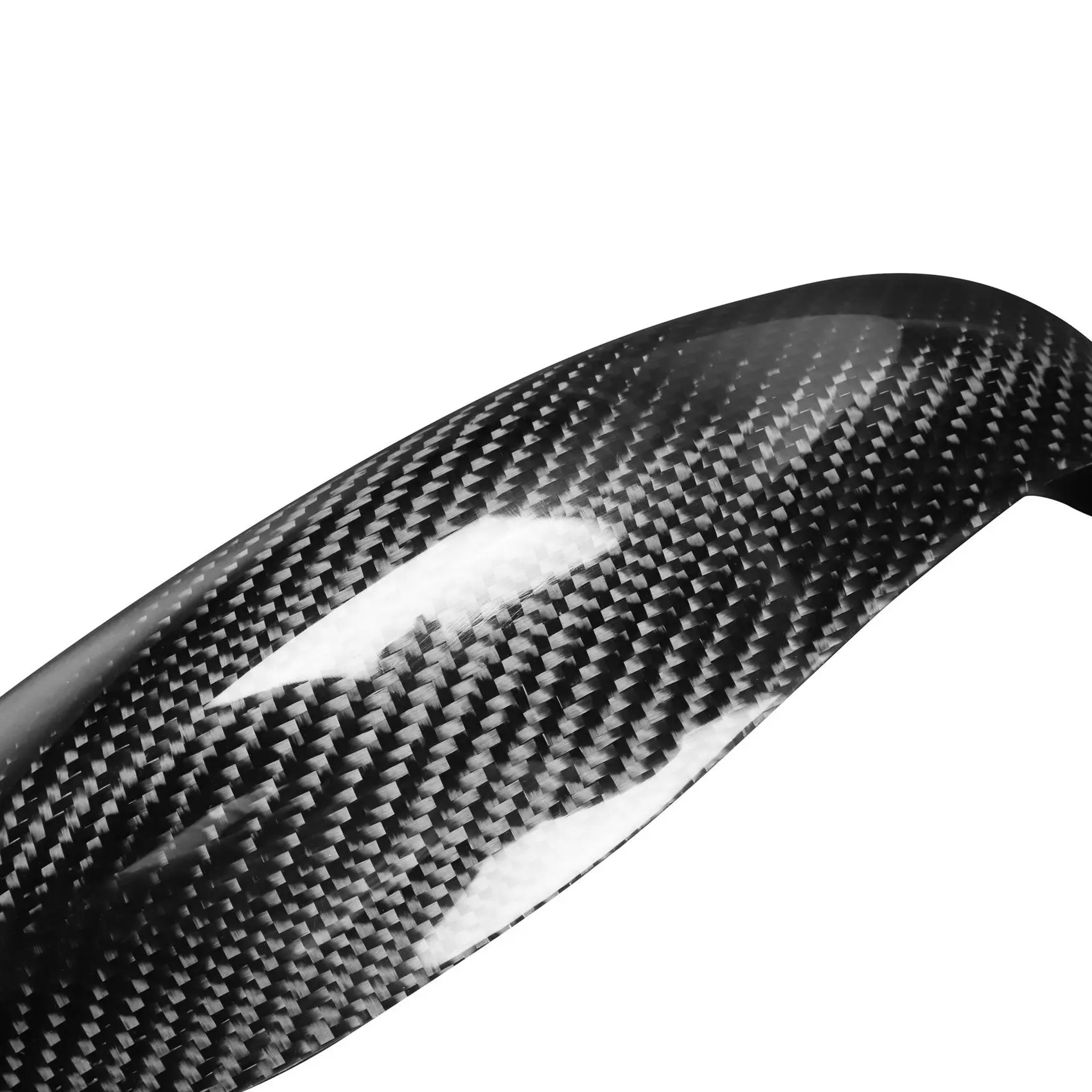 

2Pcs Rearview Mirror Cover Add-On Carbon Fiber Cap Fit For- Boxster/Cayman 997 911 987 Car Side Mirror-A61E