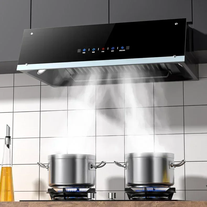 Estilo chinês Pequeno Top Range Hood, Grande Sucção, Cozinha Doméstica, Boa Esposa