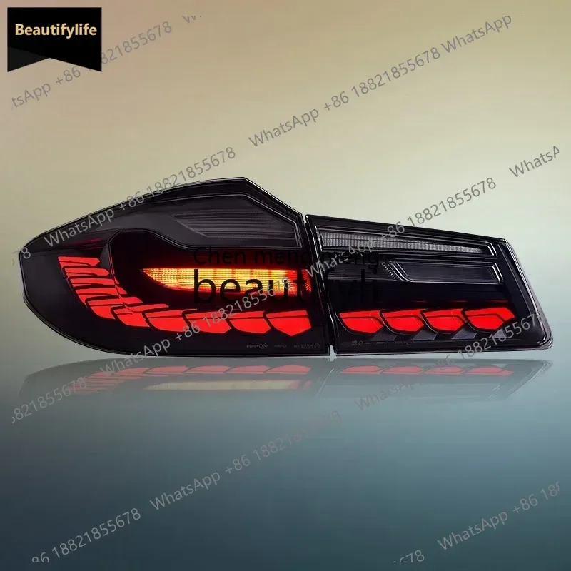 

Светодиодный задний фонарь I5556ZZ5 серии G38, модифицированный под модель G30, с эффектом «драконьей чешуи», для гоночных автомобилей, с функцией динамического указателя поворота