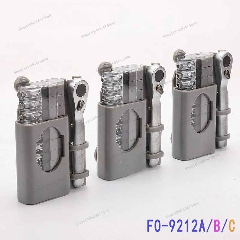 For ratchet screwdriver front and back screw batch combination set