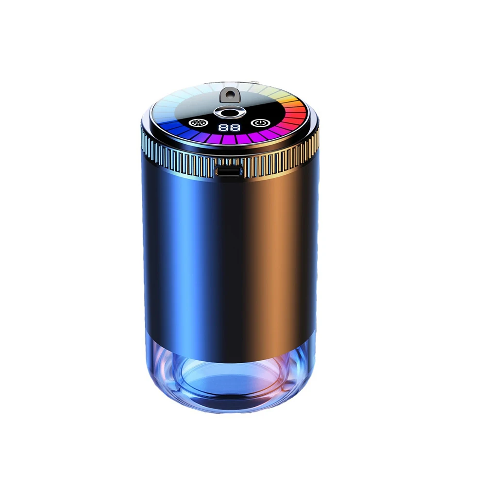 Portable Car Diffuser Adjustable Aroma Diffuser Pick-Up Light Feature Starry Top Design Built-in Rechargeable Battery