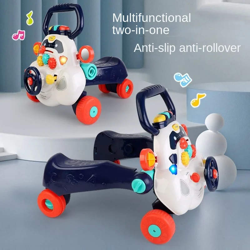 

LazyChild Two-in-one Anti-o-leg Children's Walker Multifunctional Baby Walker Baby Anti-rollover Toddler Stroller Dropshipping