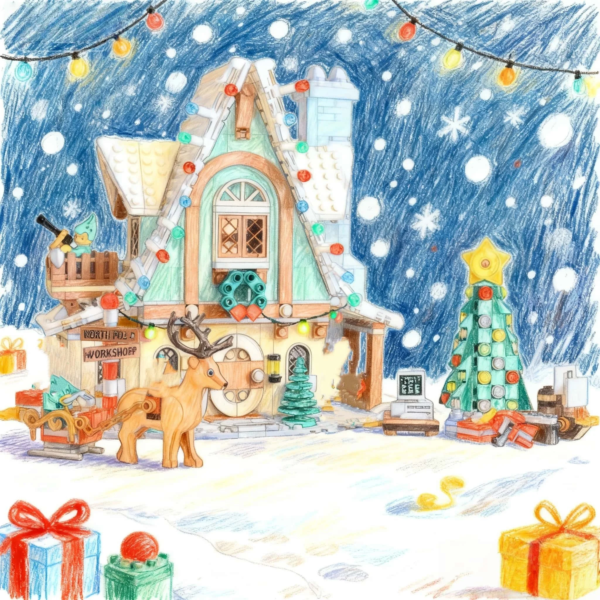 

Рождественский подарок, украшение дома, автомобиль, архитектурная модель, развивающая головоломка, интеллектуальная механическая сборка, детская