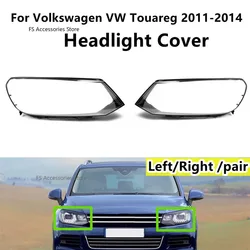Car Headlight Lens Glass Lampcover Cover Lampshade Shell For Volkswagen VW Touareg 2011 2012 2013 2014 Headlight Cover