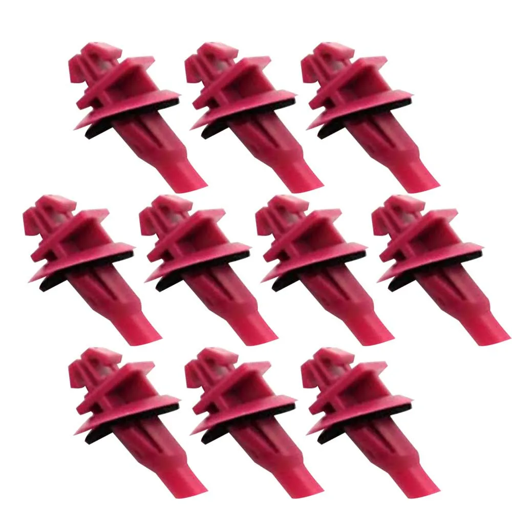 Replacement Trim Clips For For Toyota Exterior Side Moulding Designed to Match 75881-60010 Retention and Fit Specifications