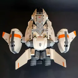 Military Crusader Space Cargo Ship Compatible with Assembly of Building Block Toys Kids Birthday and Christmas Toy Gifts