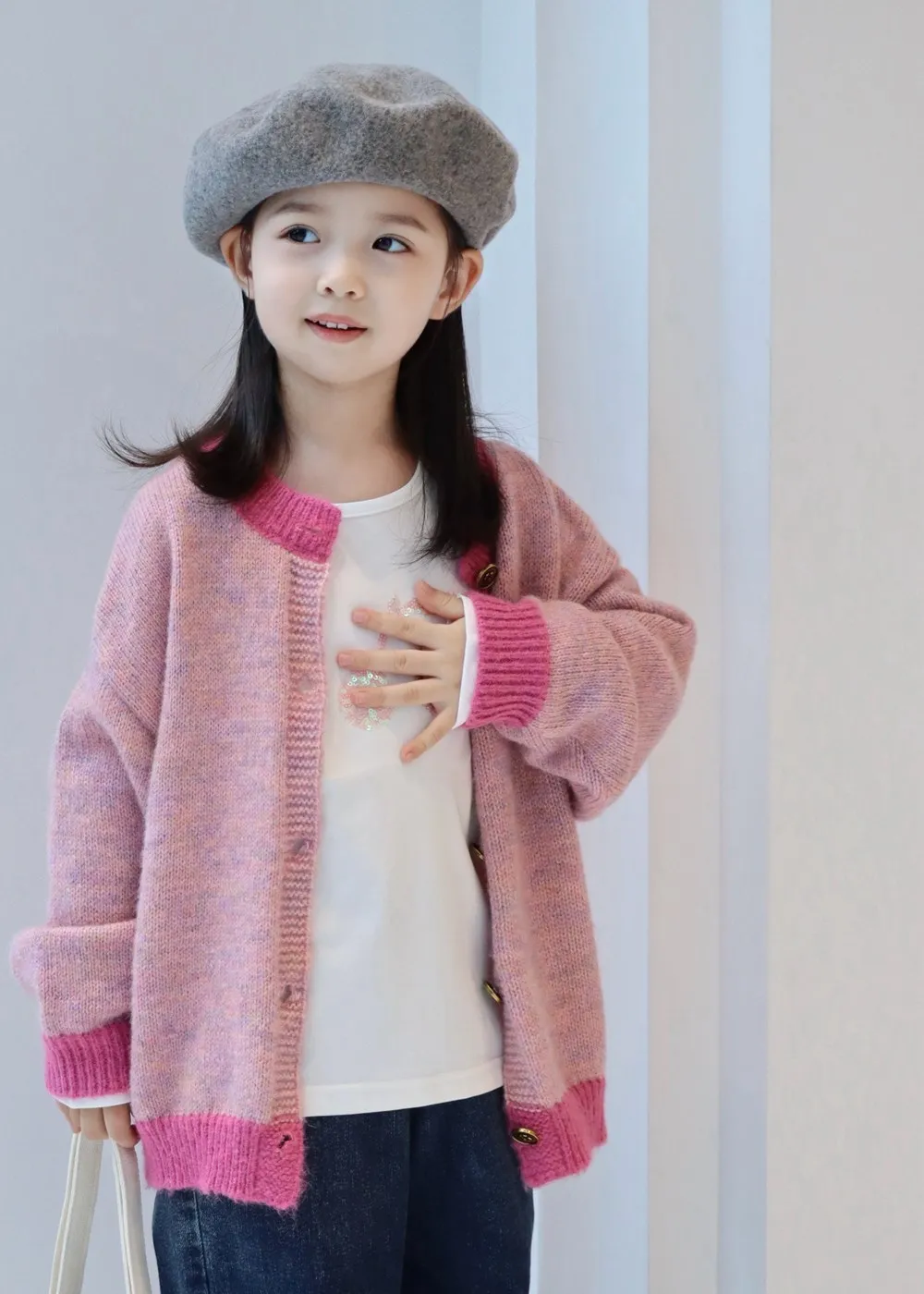 

fall clothes baby sweater kids girls clothes girls outerwear baby coat cotton and wool Soft knitted cardigan