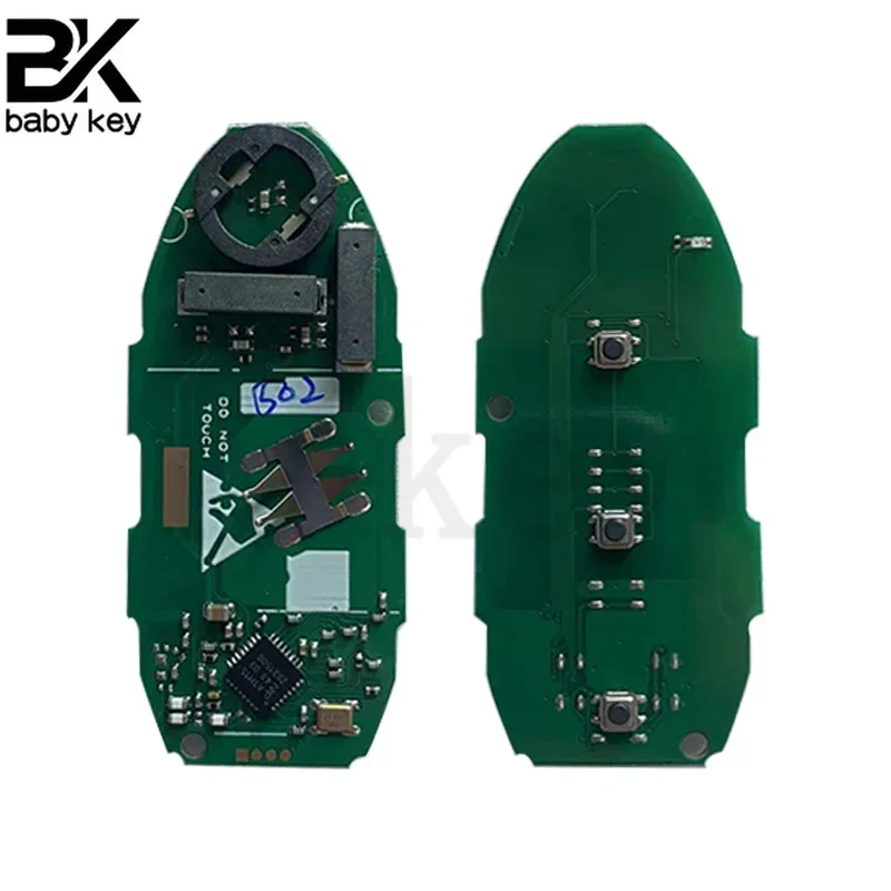 Llave BB para Nissan Kicks Rouge 2018 2019 + 433MHz 4A Chip PN:285E3-5RA0A FCC ID:KR5TXN1 S180144502 con luz con logotipo, llave remota