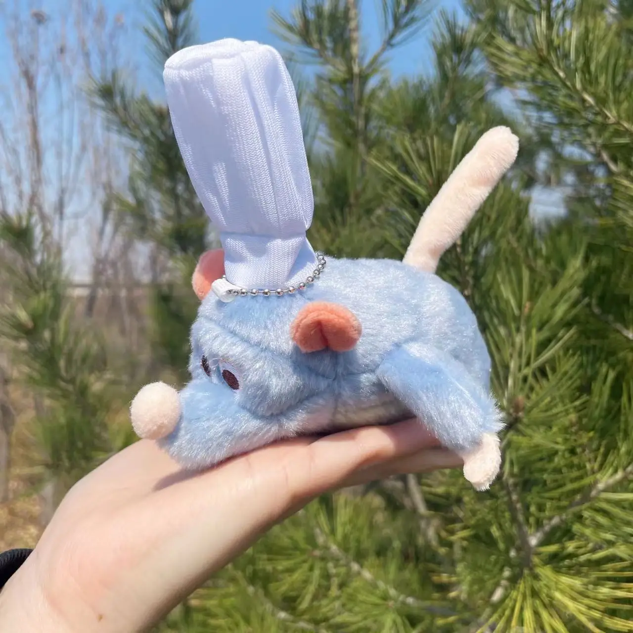 12CM Disney Ratatouille Plush Dolls Small Pendant Bag Hangings Stuffed Aninmals Christmas Birthday Party Gifts For Kids