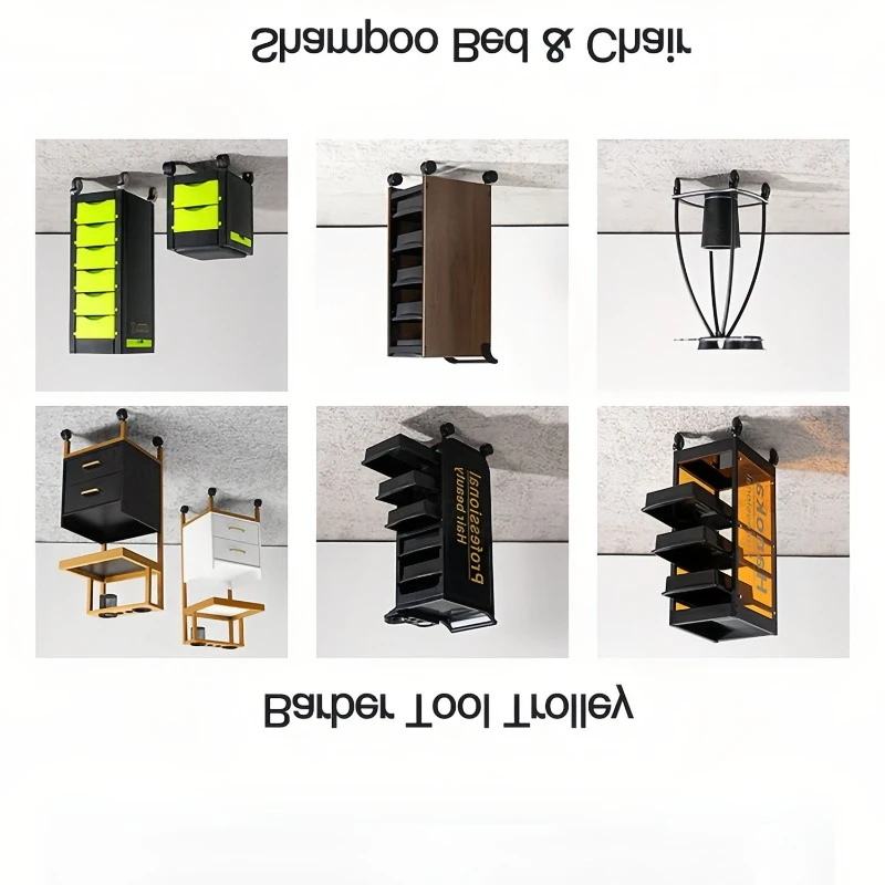 

Barber Salon Chair Furniture Customizable Ergonomic Height Lifting Beautician Decor Makeup Dressing Chair Mueble Salon Furniture