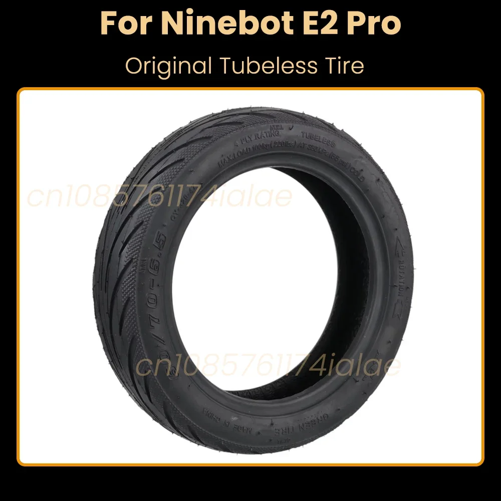 

Original 60/70-6.5 Tubeless Tire For Ninebot E2 Pro Electric Scooter KickScooter Front Rear Tires Trye Accessories Parts