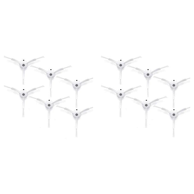 

ABAH-12Pcs Замена боковой щетки для Xiaomi Roborock S6 S6 Pure S5 S5 Max S4 E4 E20 E25 E35 C10 S50 S51 Запчасти для робота-пылесоса