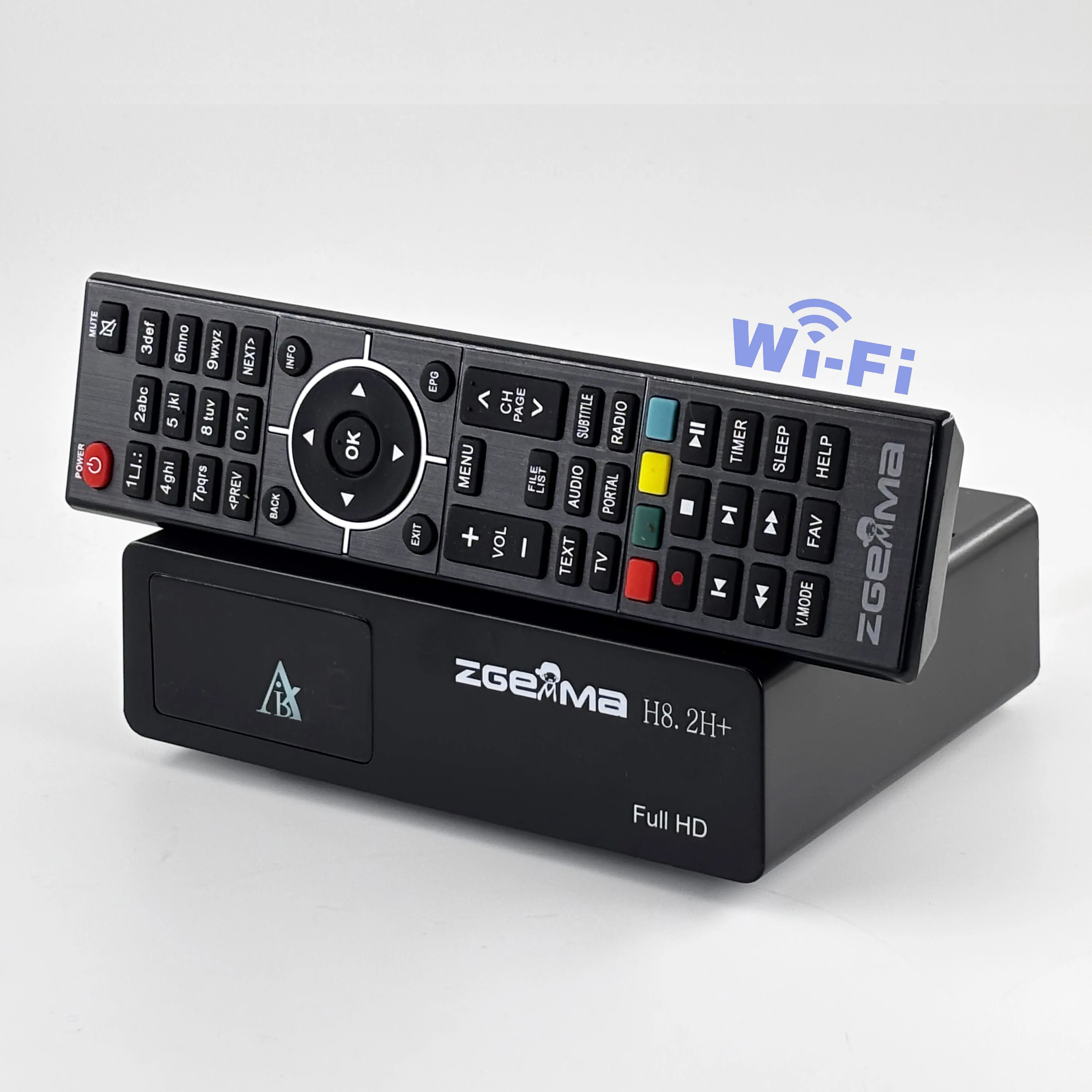 Decodificador de TV digital ZGEMMA H8.2H+ FULL UHD TV Box Linux OS E2 Dual Core H.265/HEVC DVB-S2+T2/C Sintonizador combinado