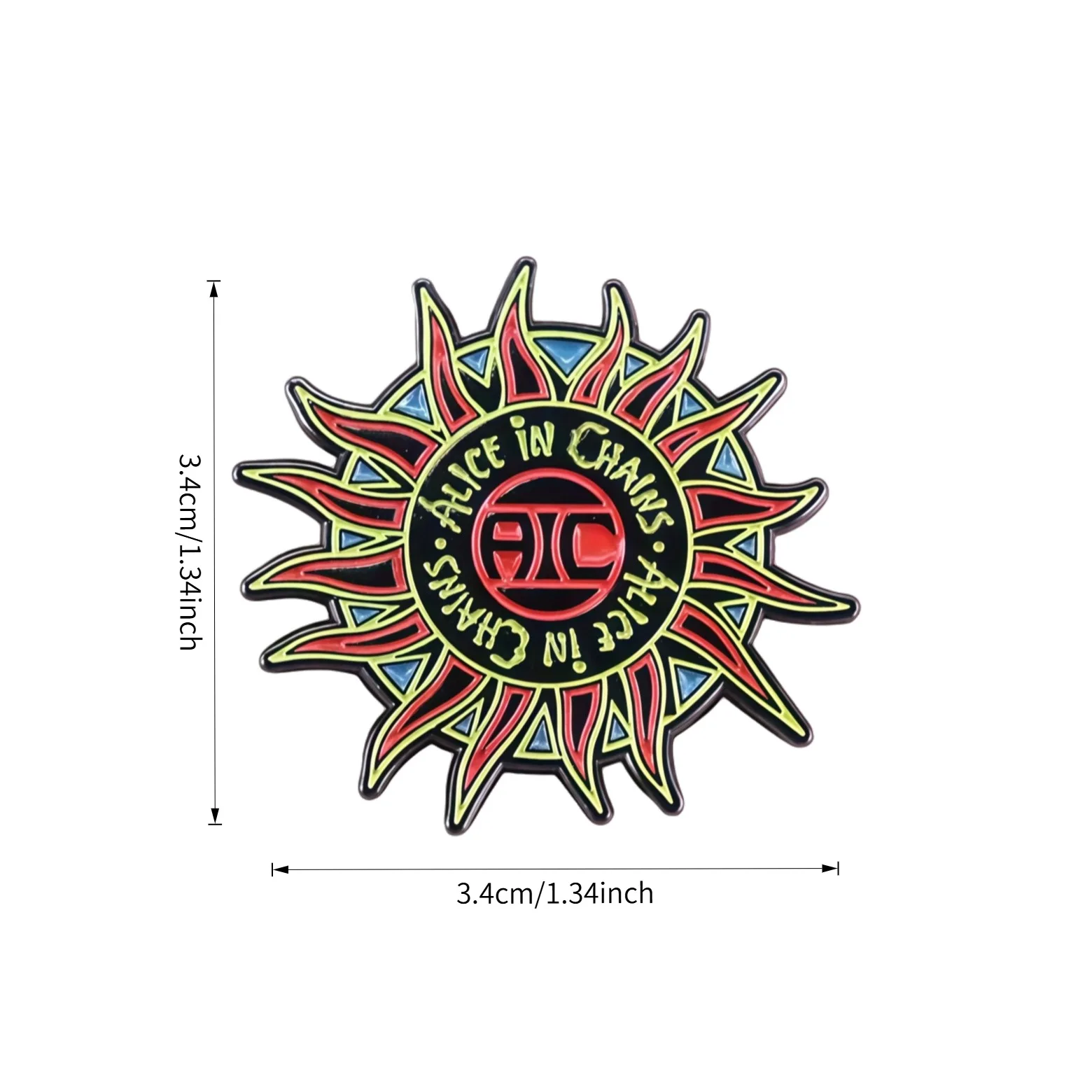 Vintage Rockband-Logo Emaille-Pin-Set Klassische Musik-Anstecknadeln für Fans