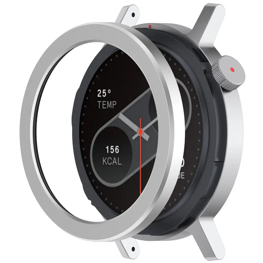 Stainless Steel Metal Bezel Ring Protective Anti-Scratch Watch Case Cover Replacement Decorative for CMF Watch Pro 2