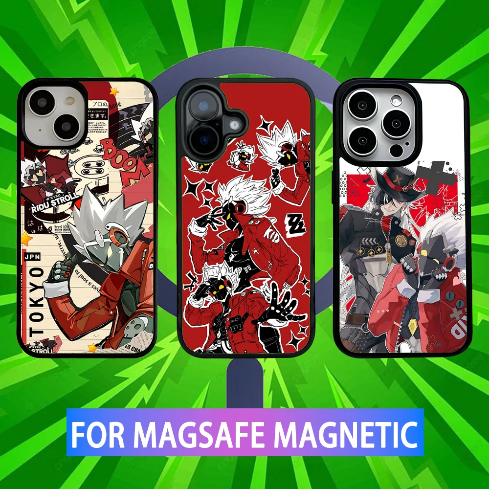 

Billy Kid Zenless Zone Zero Phone Case For iPhone 16,15,14,13,12,11,Pro,Max,Plus,Mini,SE New Magsafe Magnetic Wireless Charging