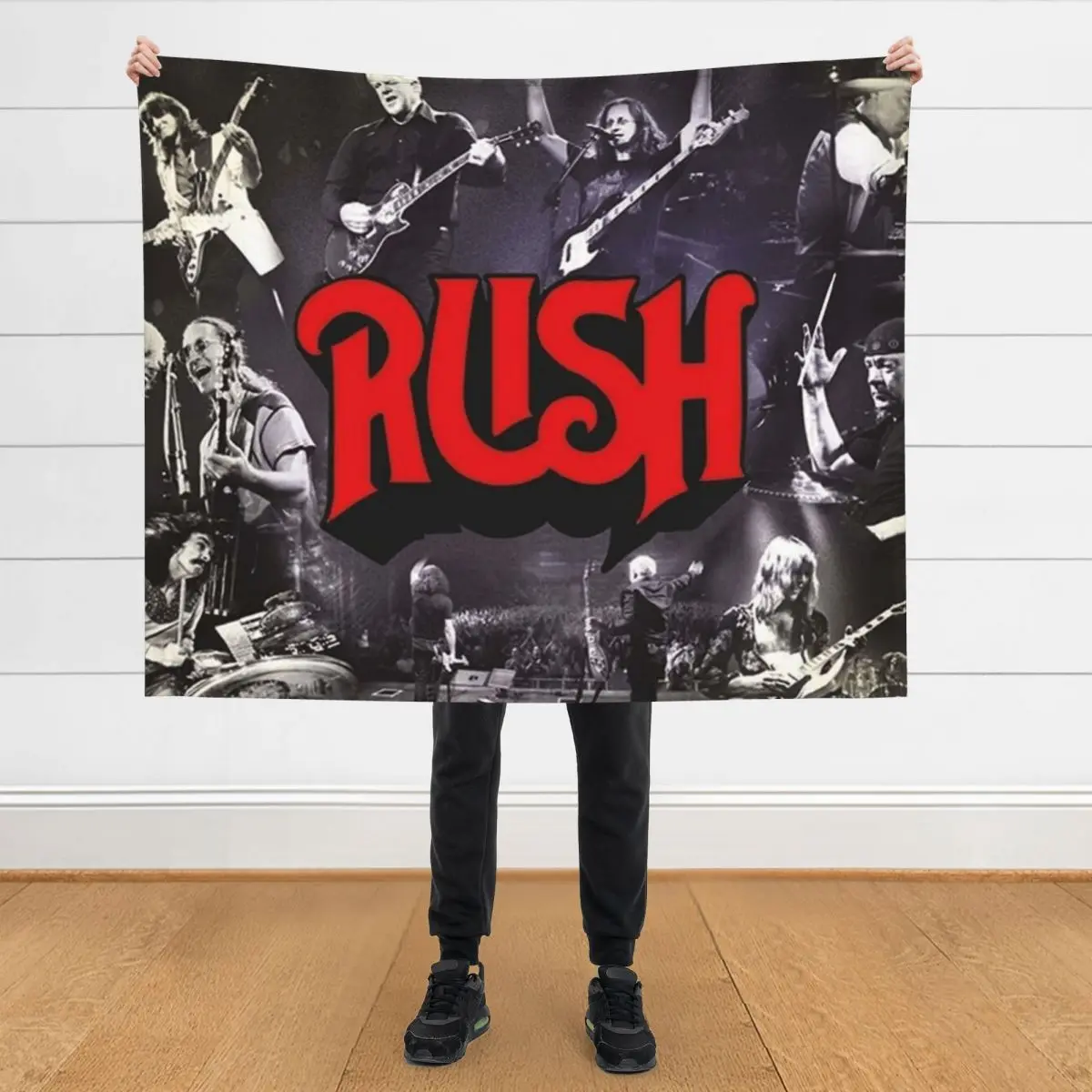 

Concert Tour RushBand Best Moments || 010 Throw Blanket Thermals For Travel Softest Single Sofa Throw Blankets