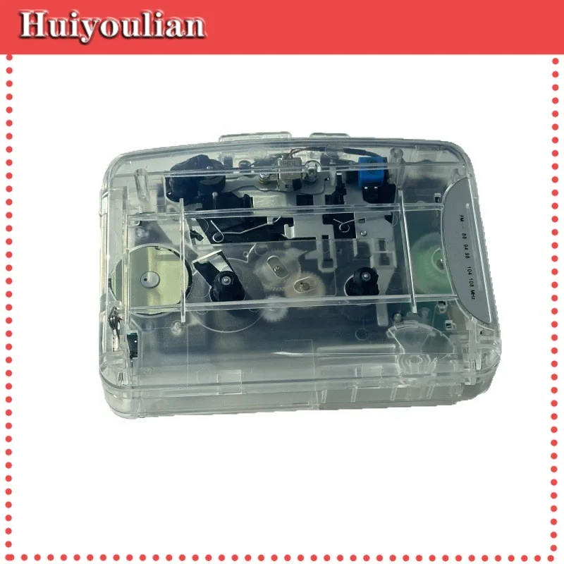 New Portable Cassette Player Dual Power Supply With Headphone Radio Recording High Fidelity Tape Machine