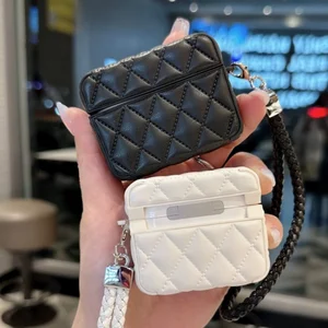 Cangkang Pelindung Headset Bluetooth Nirkabel Modis Cocok untuk AirPods 1 2 3 Pro Pro2 AirPods 4 dengan Tali Pengikat Agar Mudah Dibawa 6 lanyard airpods penjualan terbaik - №