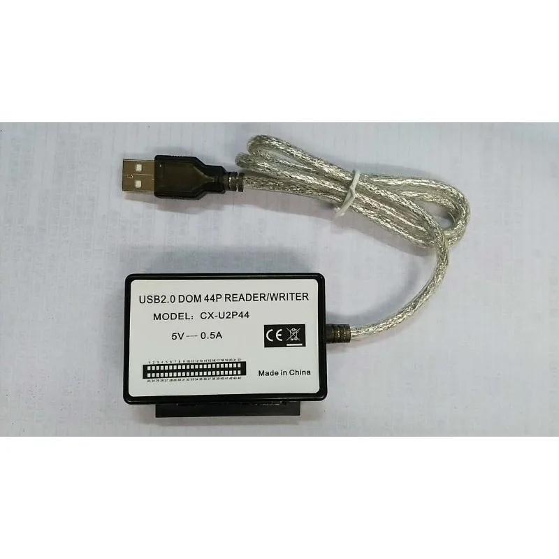 New USB 2.0 Electronic Hard Disk 44P DOM Disk Card Reader CX-U2P44 2.5IDE44 Pin Card Reader