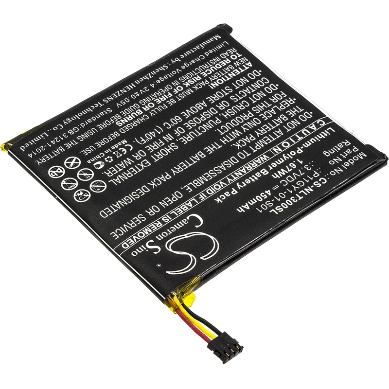 CS 450mAh Battery For LearningThermostat T200477 LearningThermostat T200777 LearningThermostat T200877