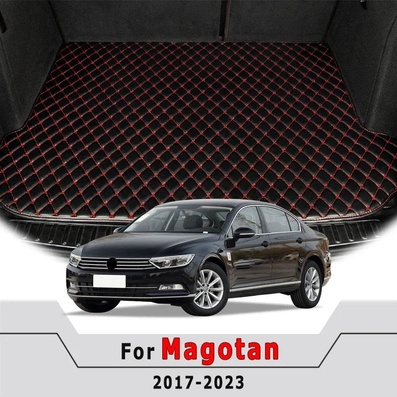 

Коврик в багажник автомобиля подходит для Volkswagen Magotan 2017 2018 2019 2020 2021 2022 2023, задний поднос багажника, накладки на ножки, продукт