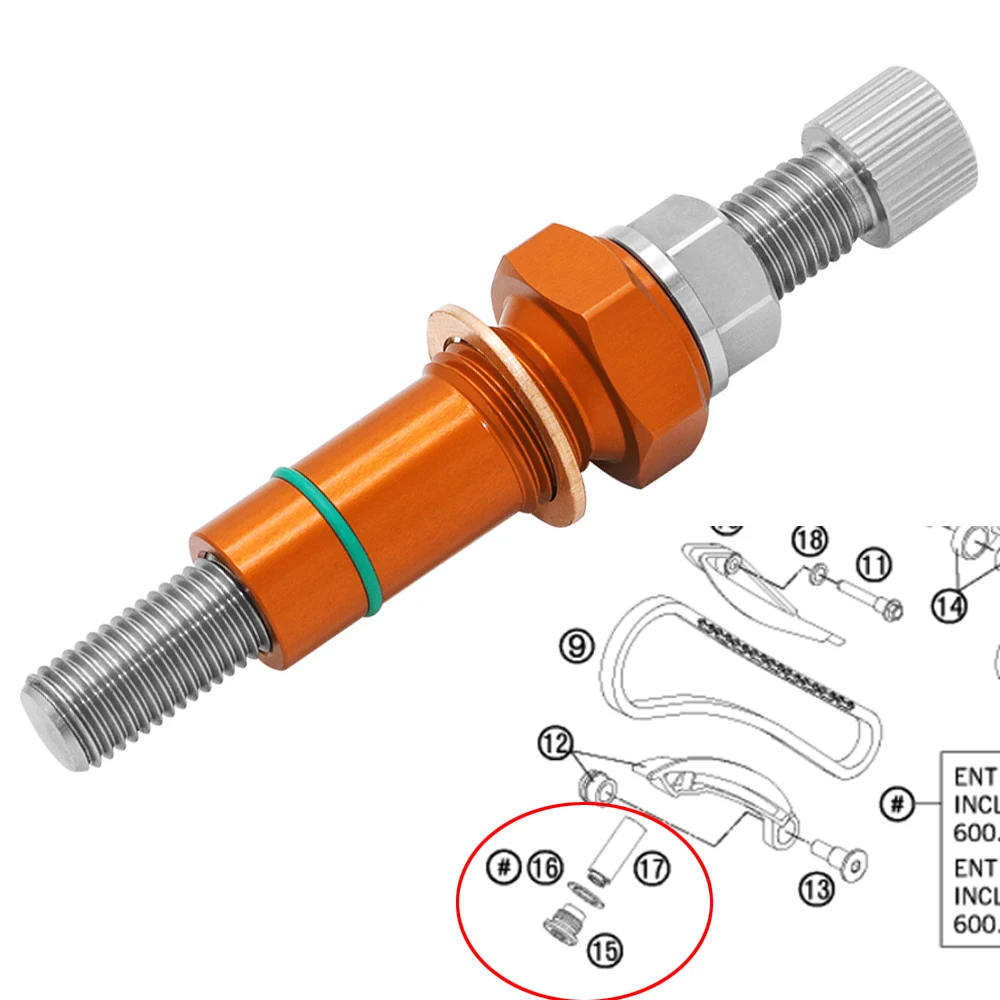 

Manual Engine Timing Cam Chain Tensioner Adjuster For KTM 950 990 Adventure Super Enduro R Supermoto Superduke R 950/990 2003-13