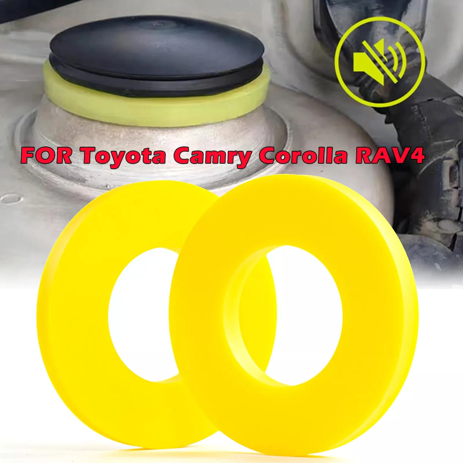 Shock-Absorbers Pad FOR Toyota Camry Corolla RAV4 FJ Cruiser Engine Hood Seal Rack Bearing Car Shock Absorber Bushing Washer