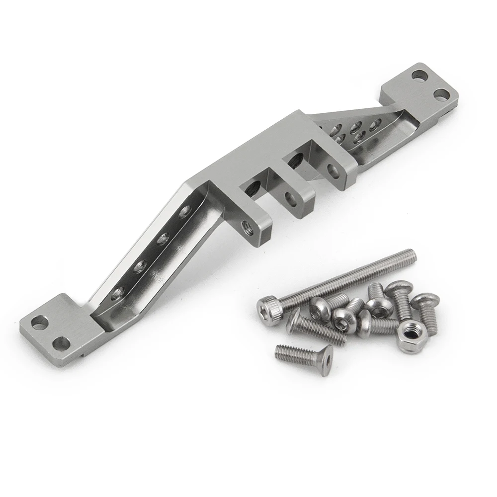 MIBIDAO Aluminum Alloy Front & Rear Axle Link Mount Set for Axial SCX10 90047 Jeep Wrangler 1/10 RC Crawler Car Model Parts