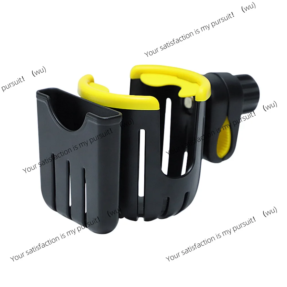 2 In 1 Cup Holder For Motorcycle Bicycle E-bike Baby Stroller Outdoor Riding