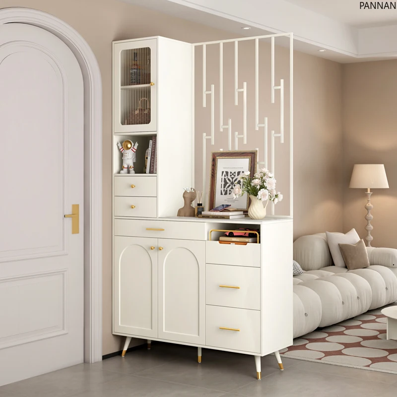 Entry entrance, living room partition, locker, shoe cabinet integrated, simple storage cabinet, large capacity