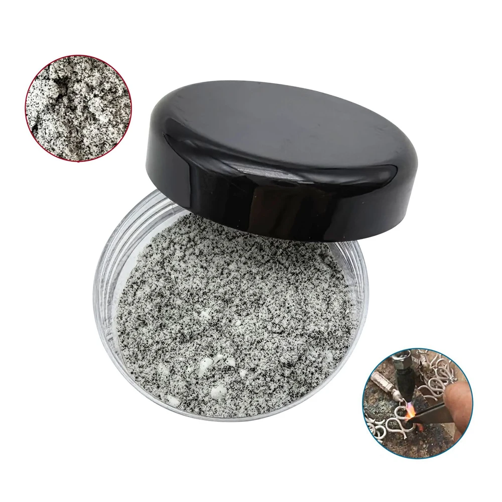Silver Solder Powder for Metal Melting Casting Welding Ring Necklace DIY Repair Material Jewellery Soldering Flux Jewelry Tools