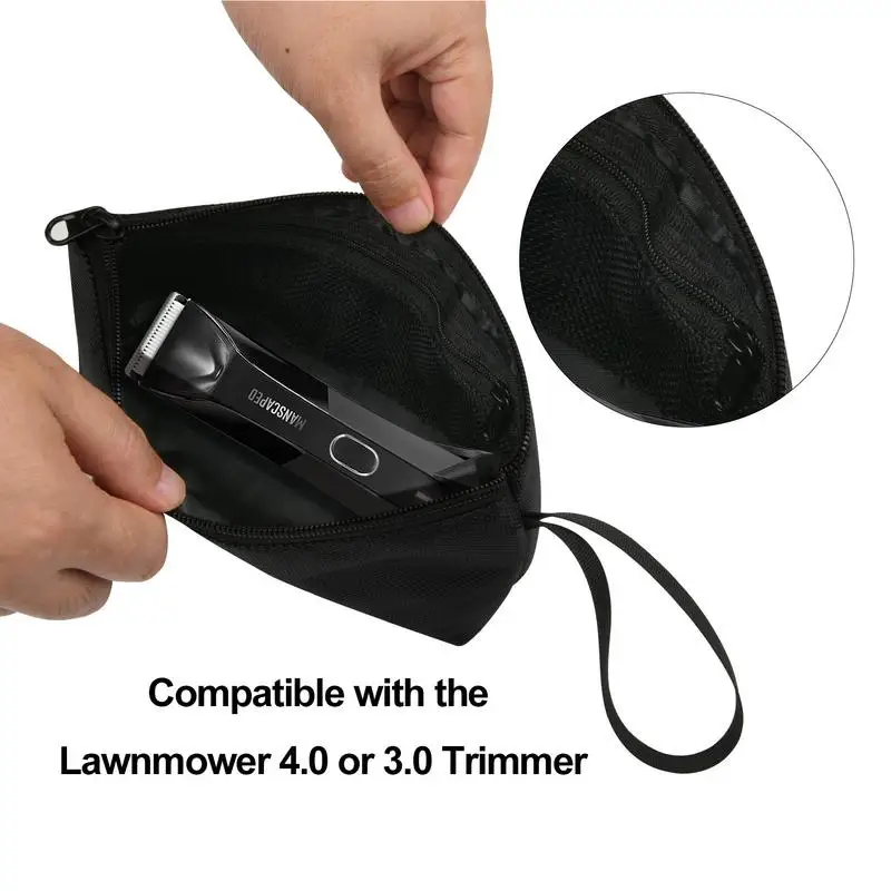 Portable Case For Trimmer Waterproof Portable Case For Hairdressing Tool Electric Razor Organizer Hair Clippers Shaver Storage