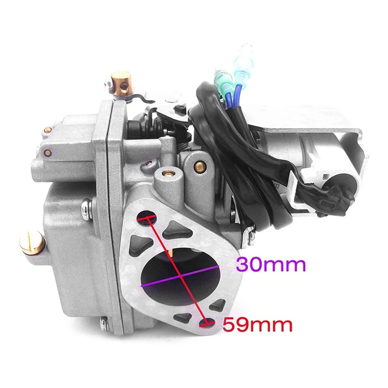 

Boat Motor Carburetor Assembly 6AH-14301-00 For Yamaha 4-Stroke 20HP 4-Stroke Outboard Engine Carbs Assy 6AH-14301-01 Parts