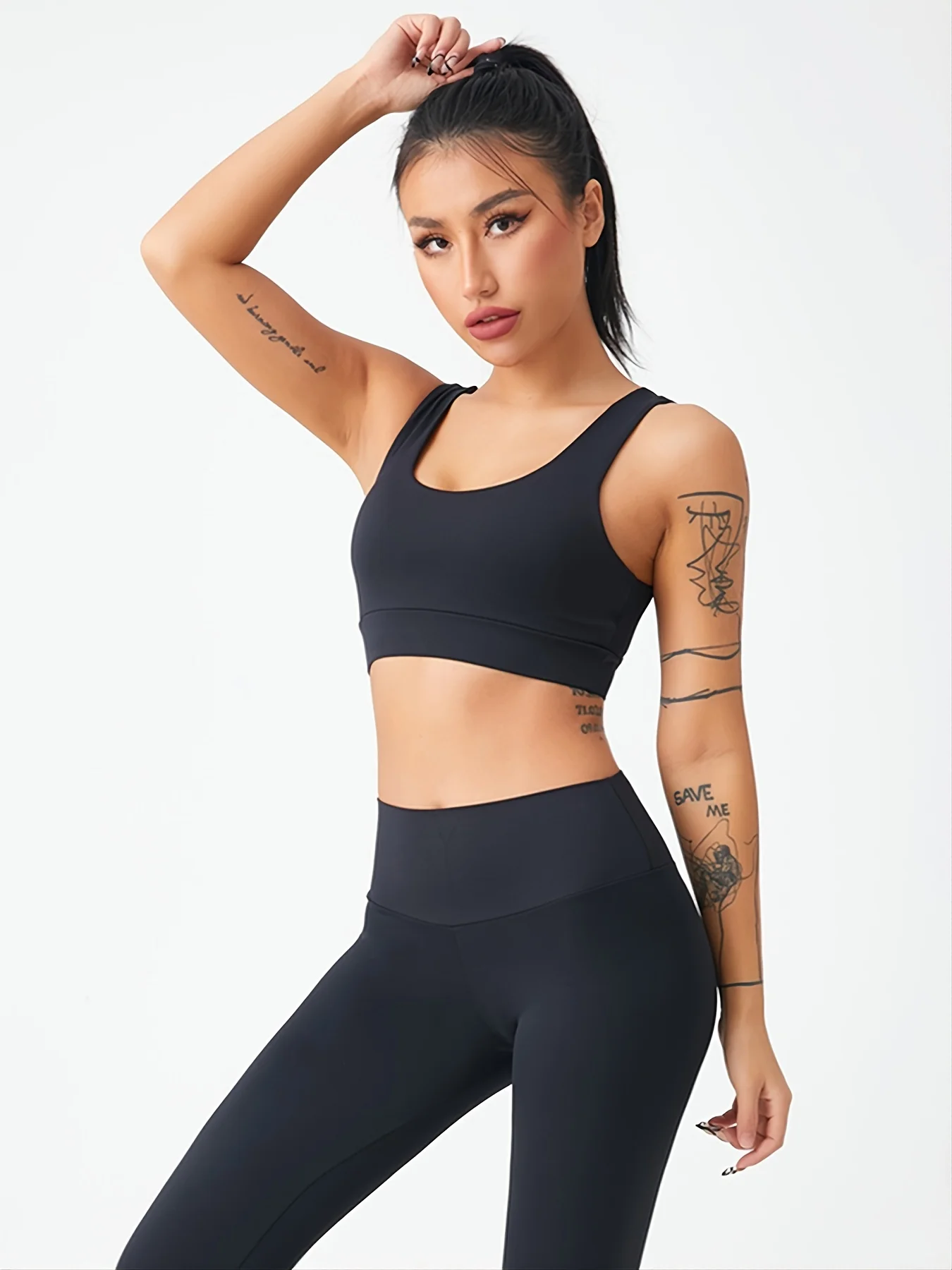 Yoga pants women spring spring summer high waist lift hip fitness running fast dry tight wear sports clothes 2024 new