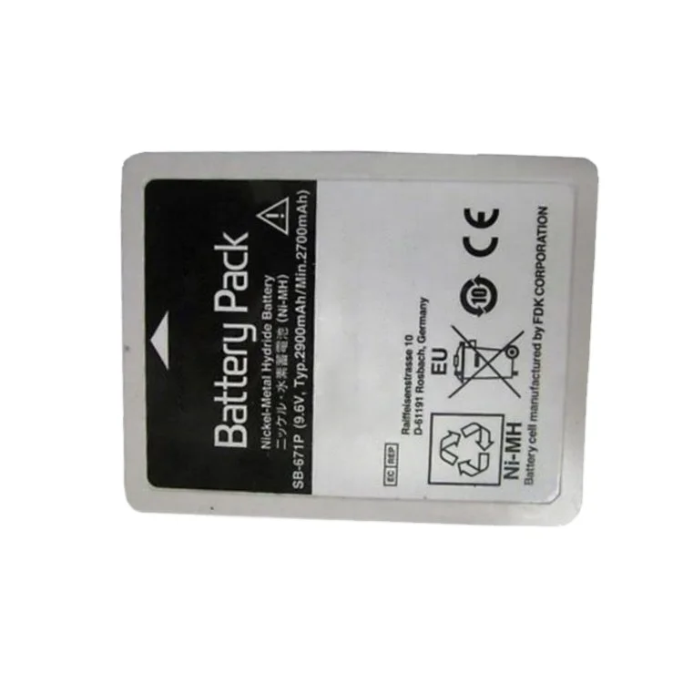 

Для аккумулятора Nihon Kohden SB-671P X705 SB-671B BSM3000 BSM-6301C BSM6301K BSM-6000 9,6 V 2900mAh