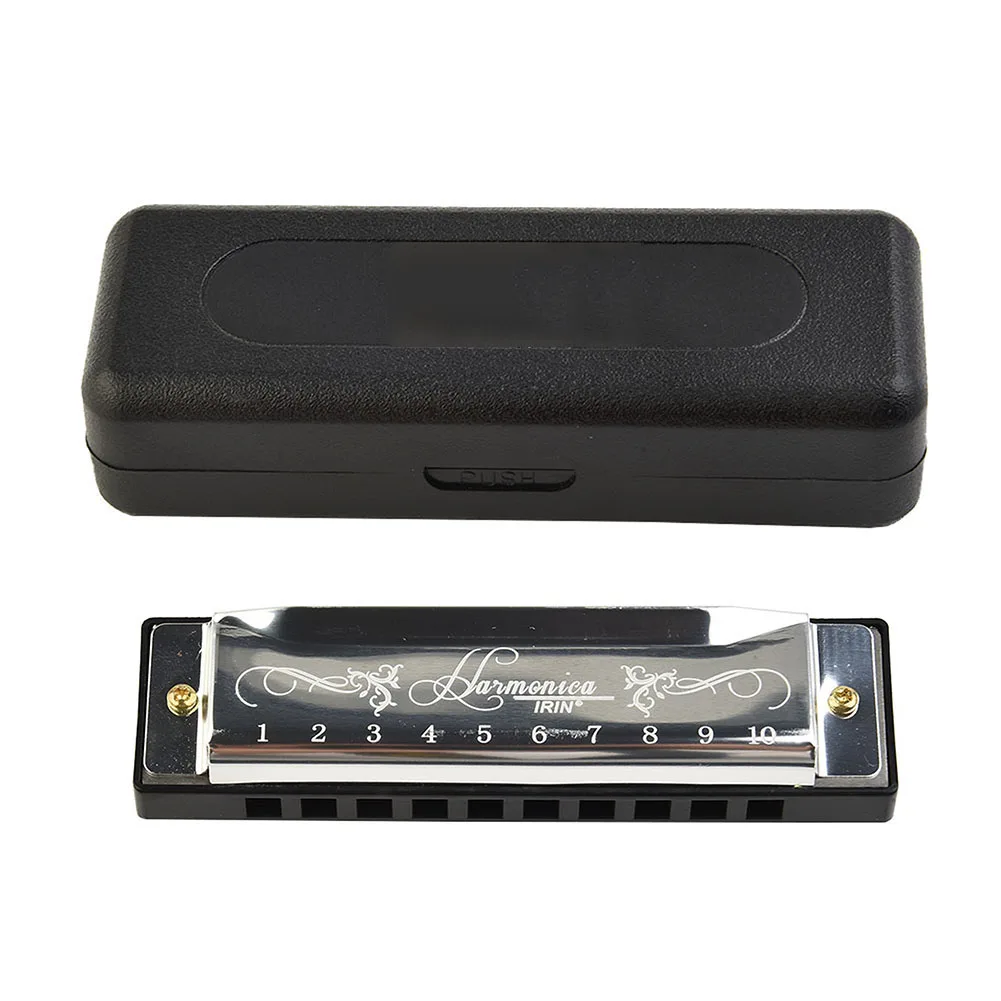 Musical Instruments Harmonica Tremolo Harmonica 10 Hole 20 Tone 10.4cmx2.8cm For New Or A Pro IRIN High Quality