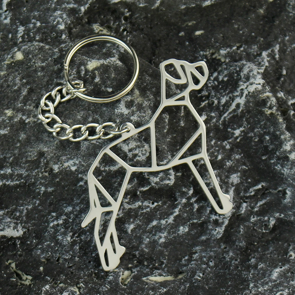 Niedlicher Hund Tier Anhänger Einhorn Männer Auto Tasche Schlüsselanhänger Zubehör Schlüsselanhänger Taschen Dekorativer handgemachter Schmuck Geschenk