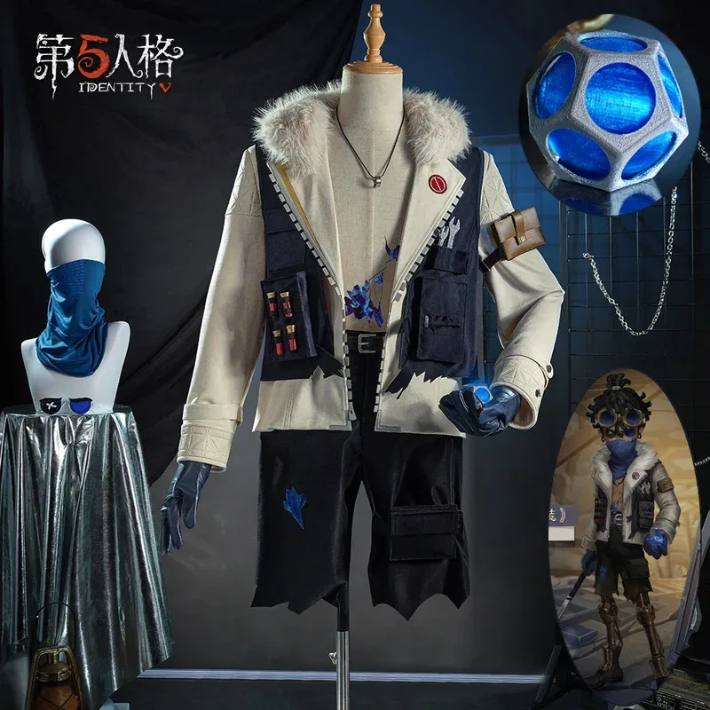 DY20Games Identity V Survivor Batter Косплей Костюм Вольфрамовый наряд Ganji Gupta Punk style Cos для Хэллоуина, вечеринки, реквизит для женщин M