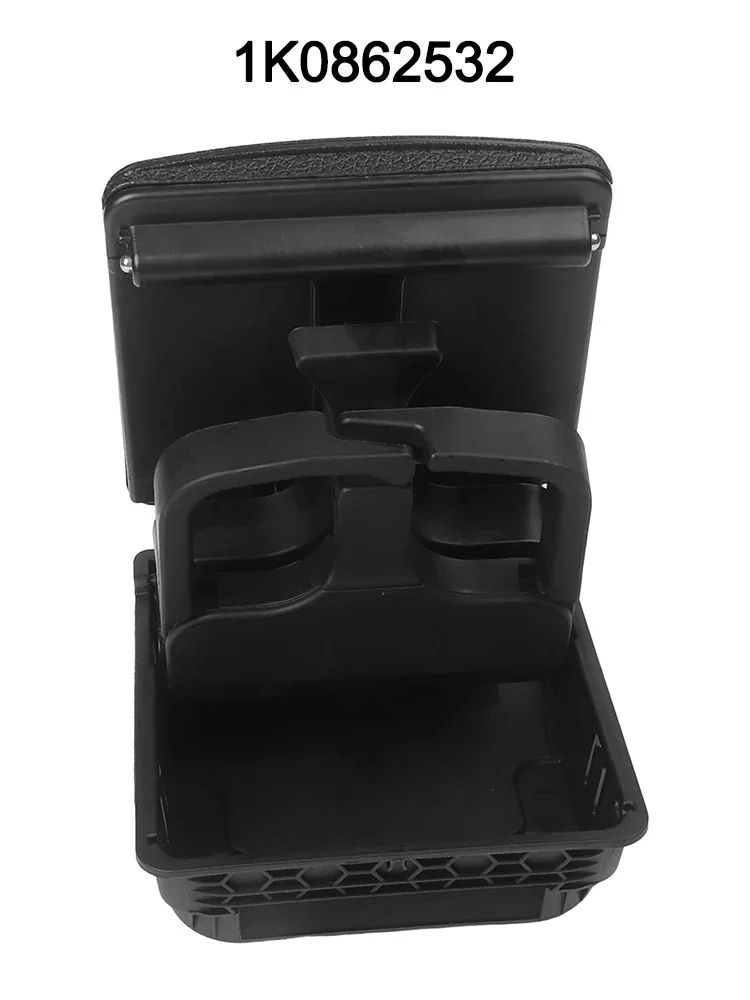 

Car Armrest Holder Center Console Cup Holder Car Accessories Black Car Rear Console Organizer Number Of Cups 2