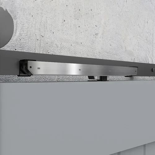 Mecanismo de cierre suave para puerta corredera de Granero, mecanismo de cierre fácil de usar, operación unidireccional