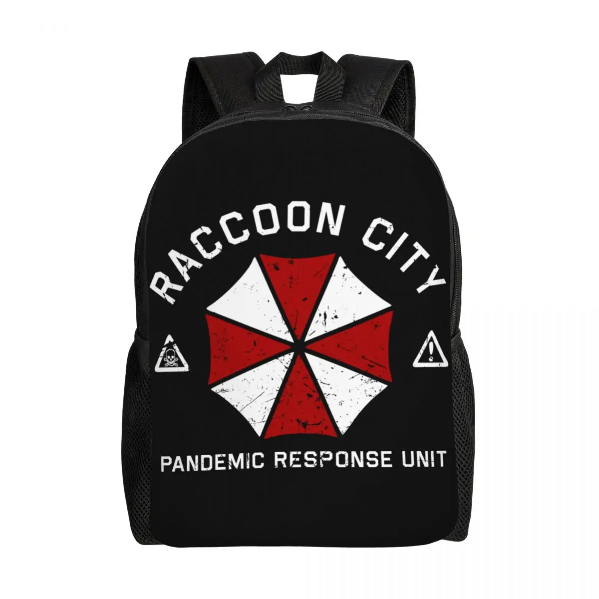 Custom Umbrella Corporation Corp Backpacks for Men Women Water Resistant School College Raccoon City Bag Print Bookbag