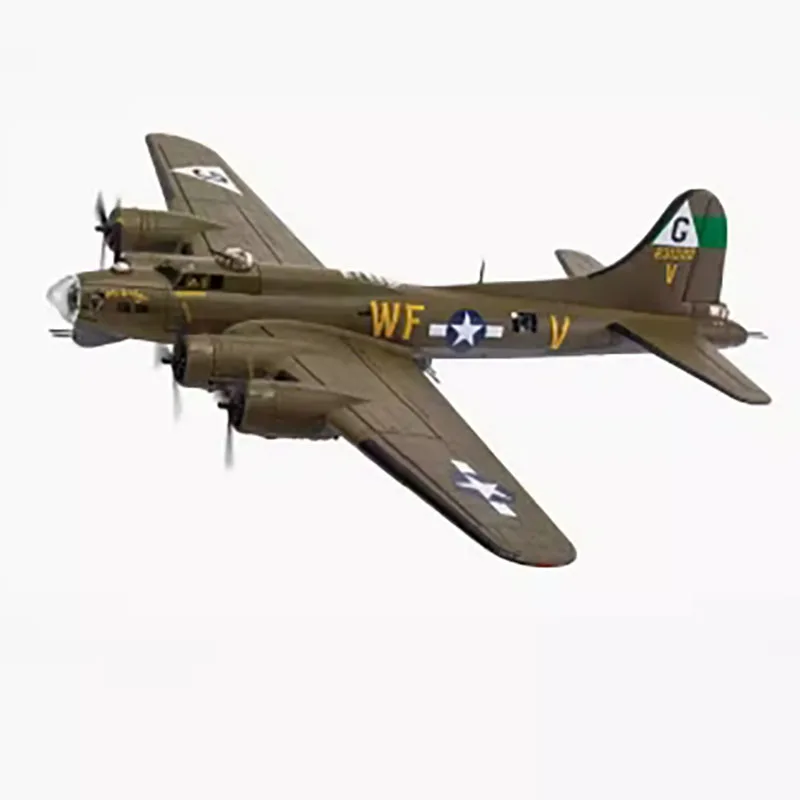 Diecast 1:72 Scale B-17G Fighter Alloy Finished Simulation Model Static Decoration Souvenir Gifts For Adult Boy