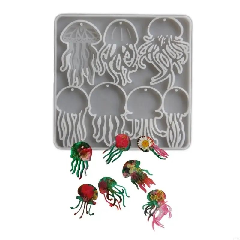 

195C Creative Sea Animal Silicone Jewelry Ornament Mold For Crafting Unique Pendants Earrings And Handmade Accessories
