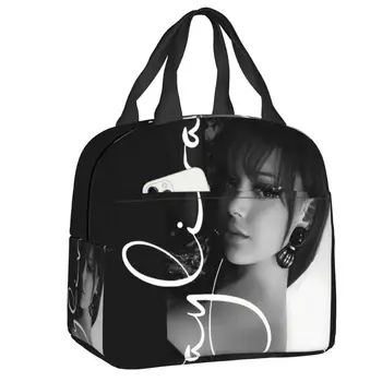 Niestandardowa piosenkarka muzyczna Ayliva izolowana torba na drugie śniadanie dla kobiet przenośna lodówka termiczne pudełko na drugie śniadanie dla dzieci dzieci w wieku szkolnym