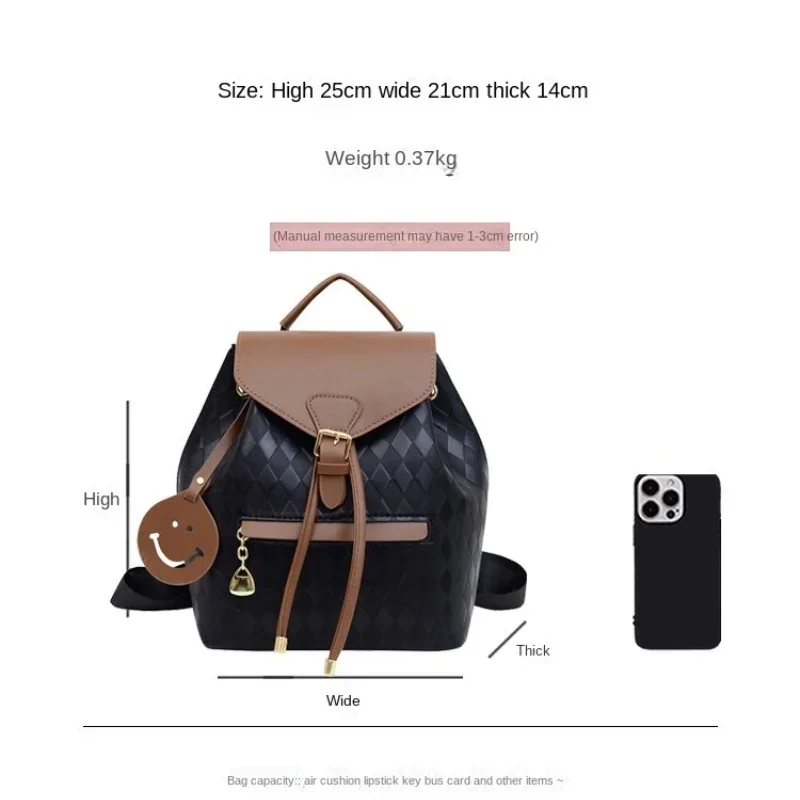 2024 Classic Spring/summer New Trend Crossbody Package Small Fragrance Style Big Capacity Fashion Shoulder Bag Women Backpack