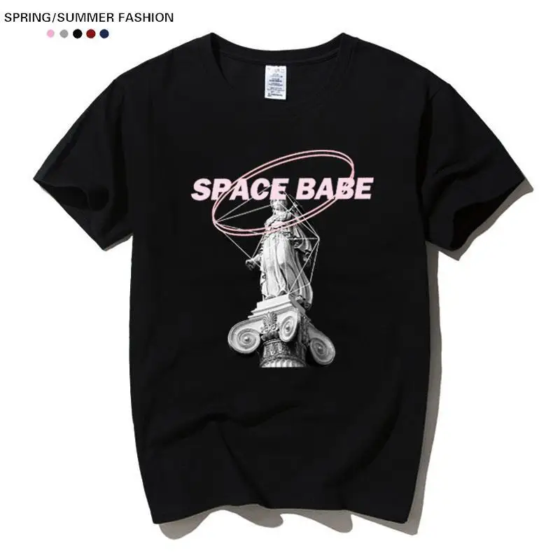 

Spring and Summer European and American Style Retro Muse Half-sleeved Hip-hop Trend American Casual Men's and Women's Short