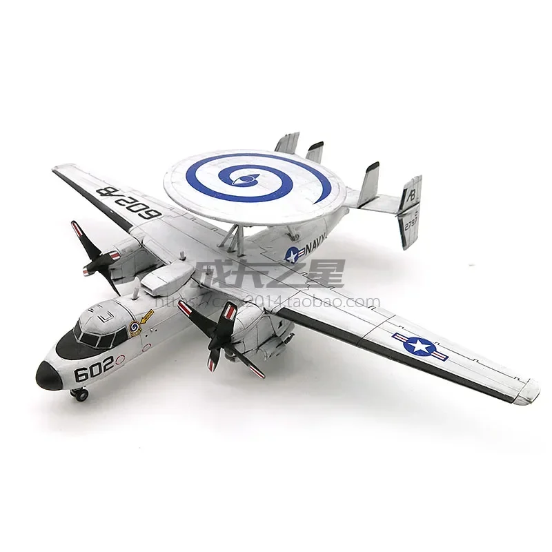 1: 72 US E-2C Eagle Eye Early Warning Aircraft Assembly Model DIY Military Boy Gift