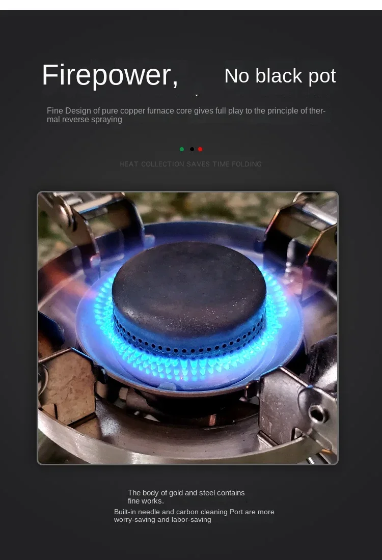 Imagem -04 - Fogão a Gasolina ao ar Livre para Cozinhar Arroz e Água Acampamento Conveniente Tudo-em-um Fogão a Gaseificação Piquenique Auto-condução
